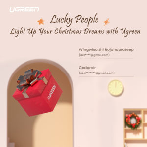 Winners of Light Up Your Christmas Dreams