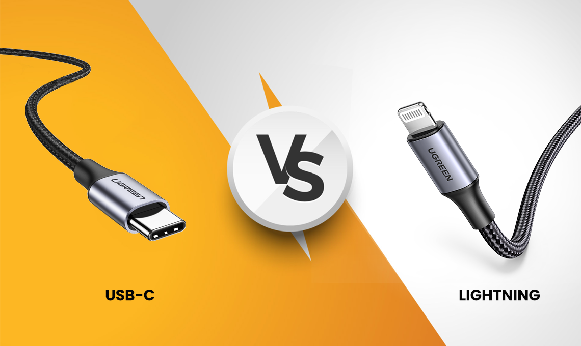 Tortuga claramente reemplazar USB-C vs. Lightning Port: What's the Difference? | UGREEN