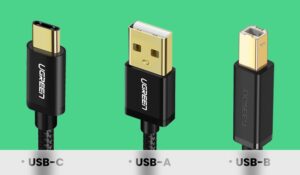 USB-C vs USB-B vs USB-A