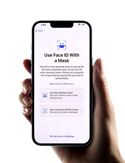 Face ID with mask