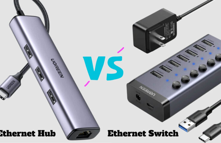 ethernet hub vs switch