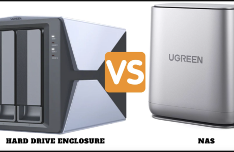 hard drive enclosure vs nas